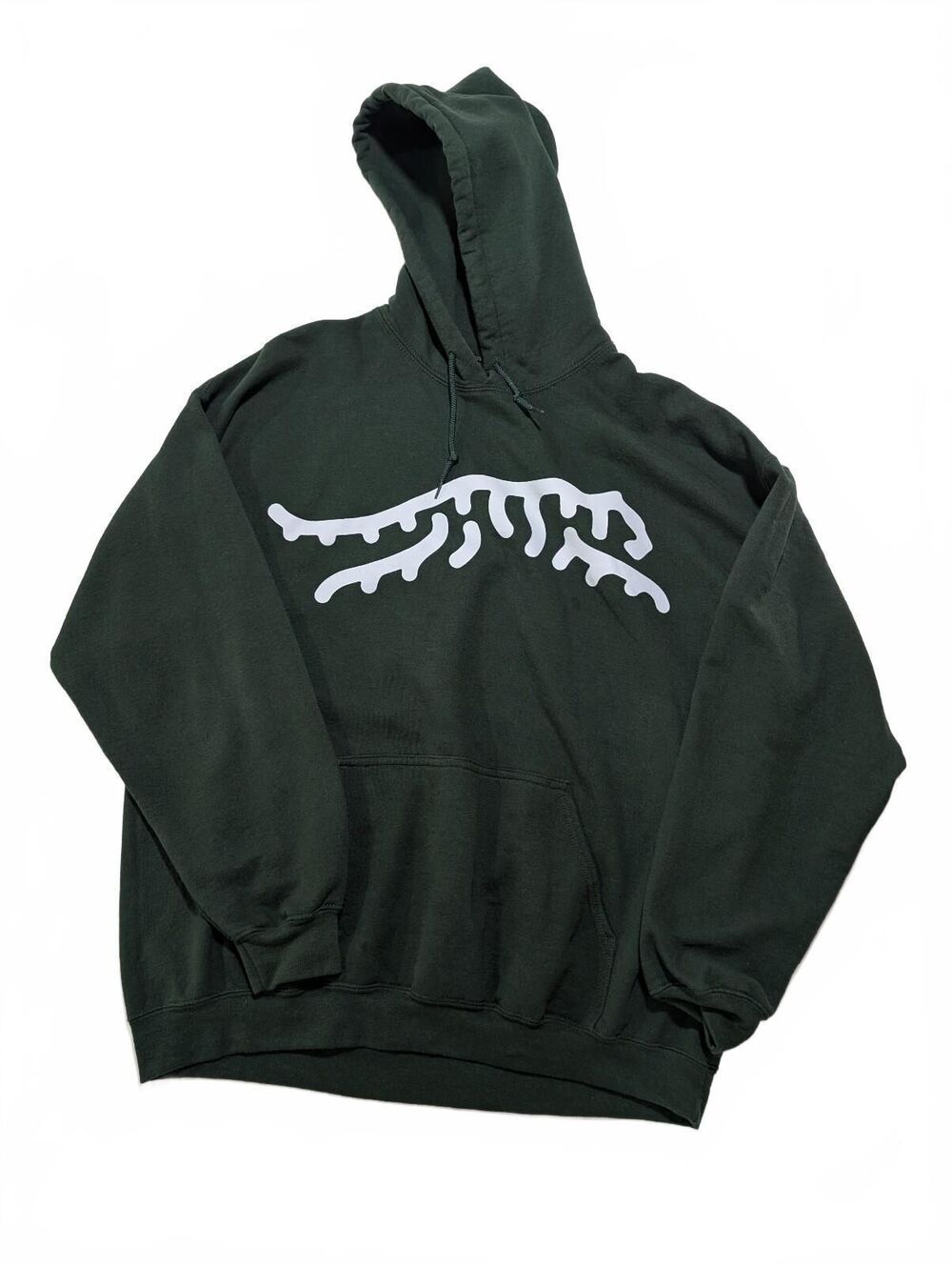 Sun Day Red Tiger Woods Icon Chain Stitch Hoodie Black XL Dark Green